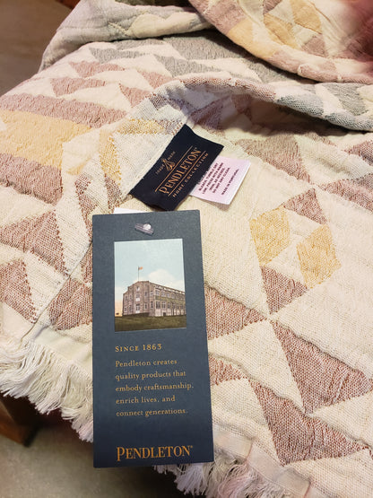 Pendleton Fringed Cotton Throw
