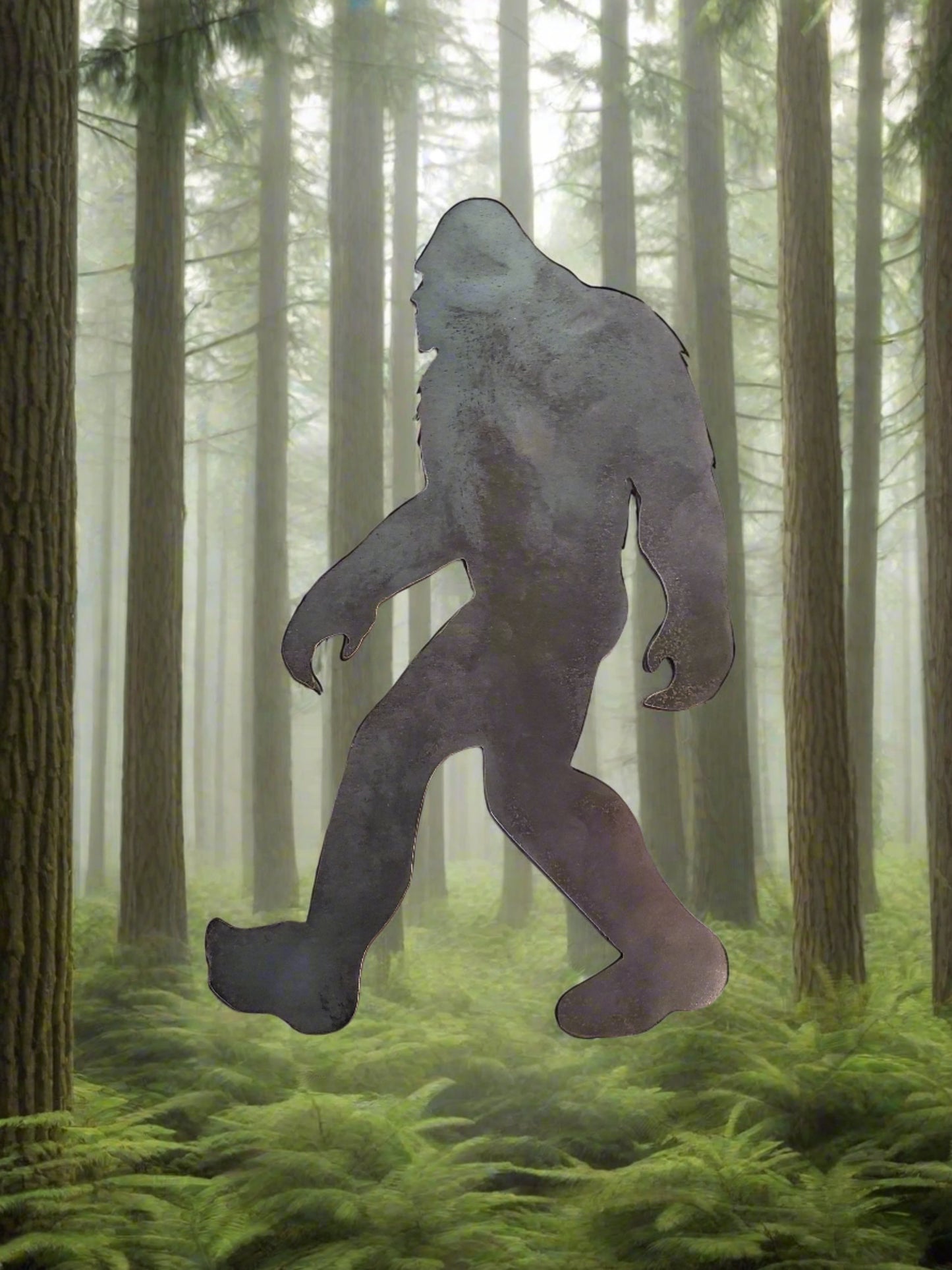 Sasquatch Metal Wall Art