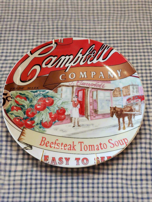 Campbell's Soup Beefsteak Tomato Label Plate