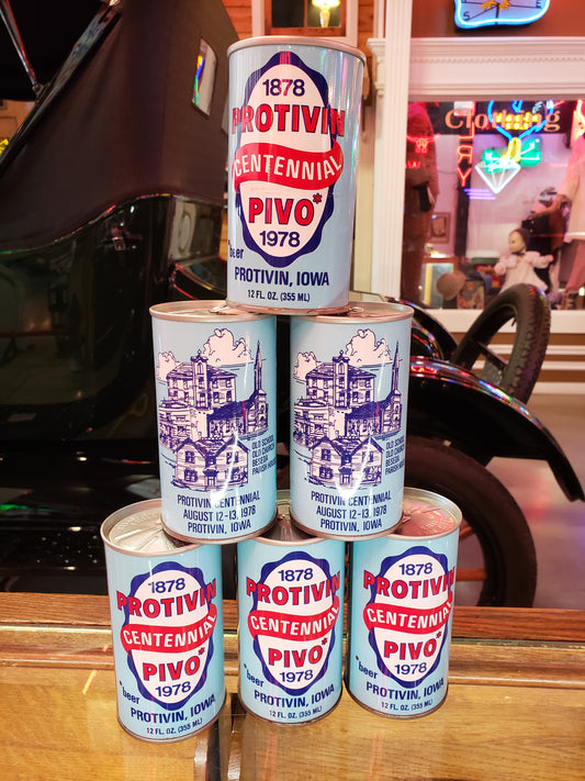 PIVO Beer Can set of 6 (Empty)