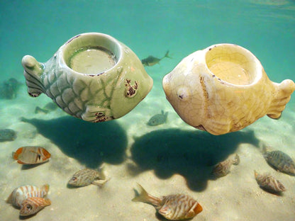 Fish votive holders