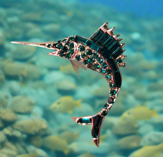 Vintage Sailfish Pin