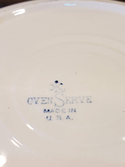 Homer Laughlin Oven Serve Pie Dish