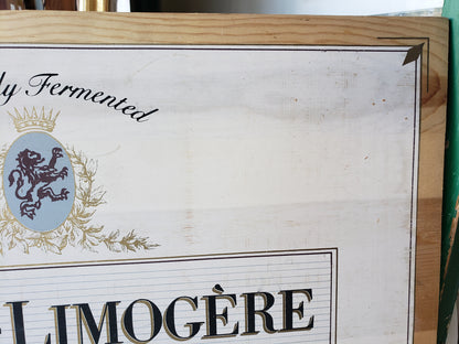 Chase-Limoge're Wine Crate Lid