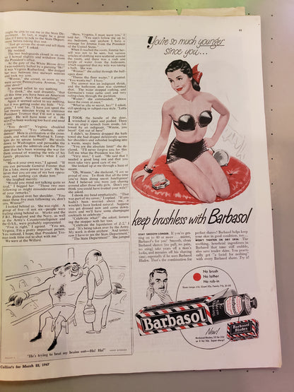 Collier's magazine, March 22, 1947