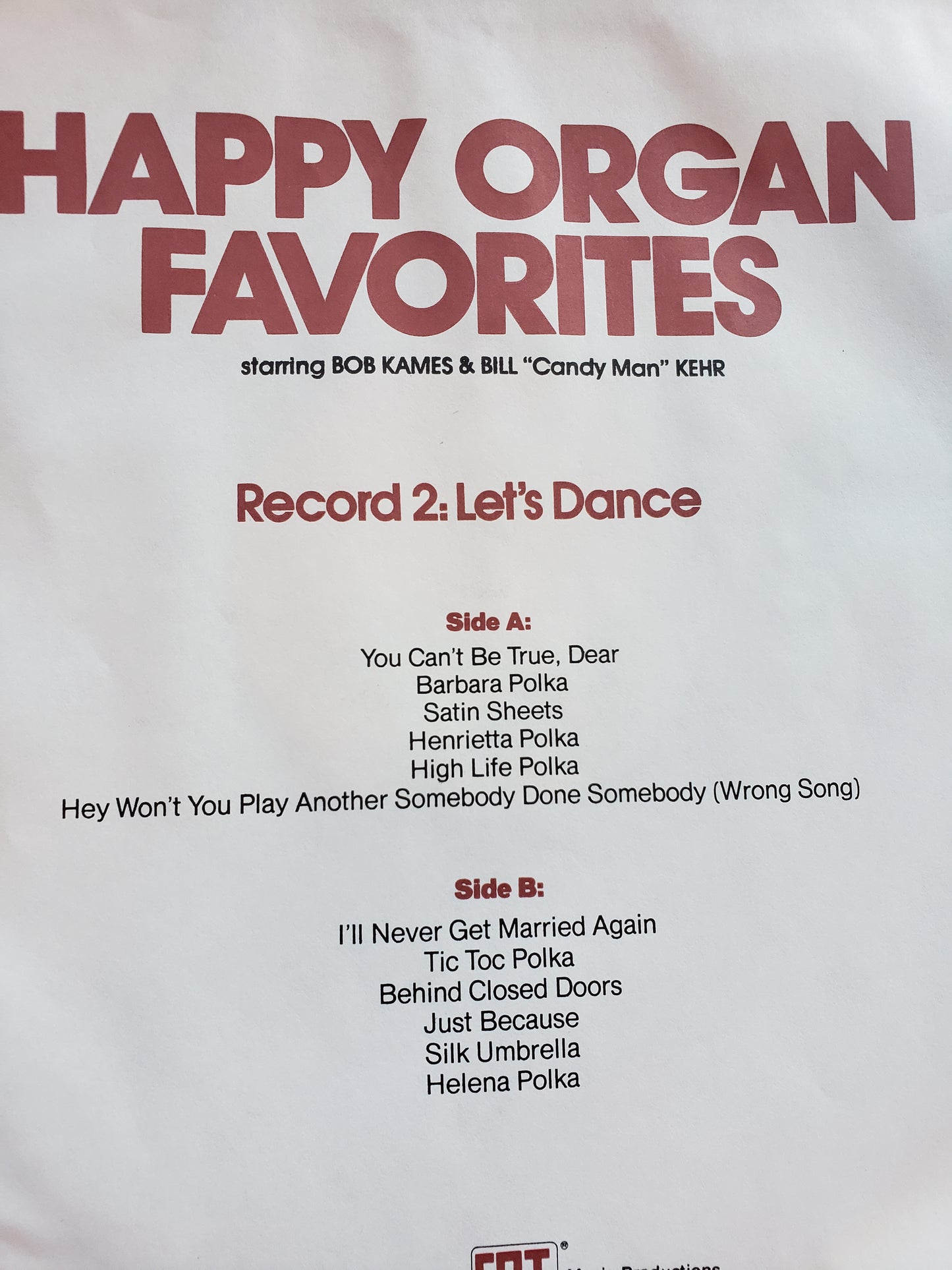 Happy Organ Favorites box set