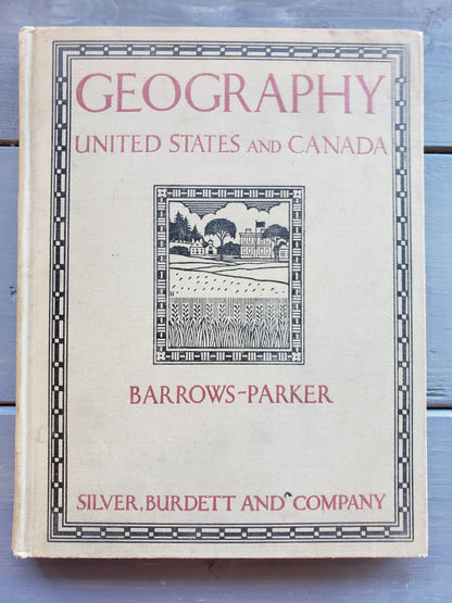 Geography United States and Canada by Barrows-Parker 1931