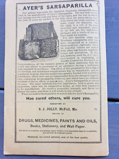 Ayers American Almanac 1892