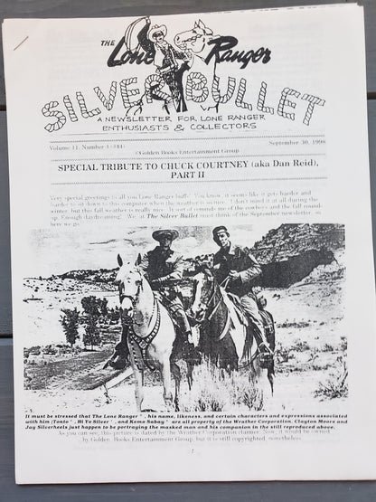 The Lone Ranger Silver Bullet Newsletter (14 issues)