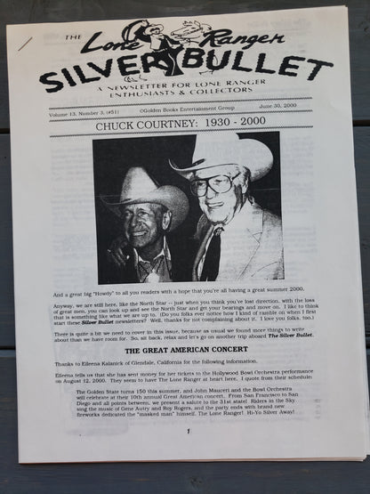 The Lone Ranger Silver Bullet Newsletter (14 issues)