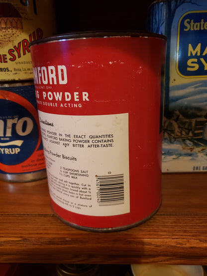 Rumford Baking Powder 5 lb. tin (empty)