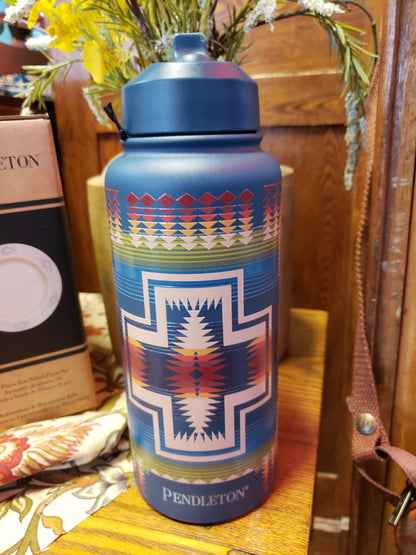 Pendleton 34 ounce Insulated water bottle, Stainless Steel Vacuum, Century Harding