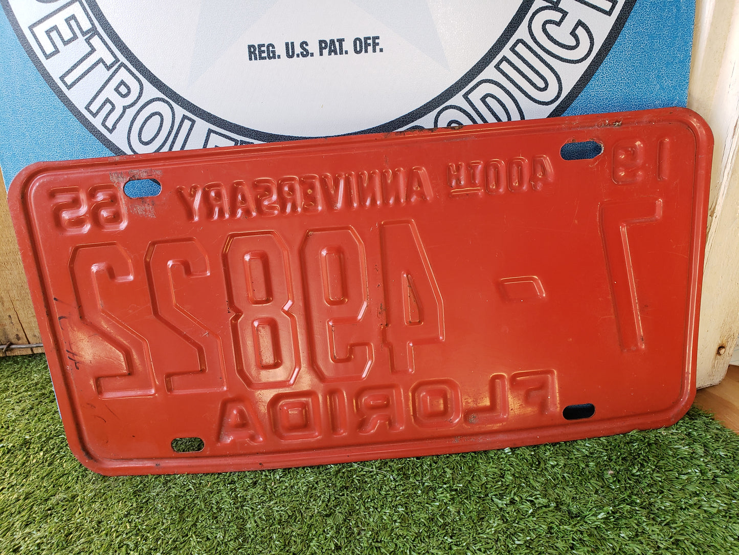 1965 Florida License Plate (400th Anniversary) 7-49822