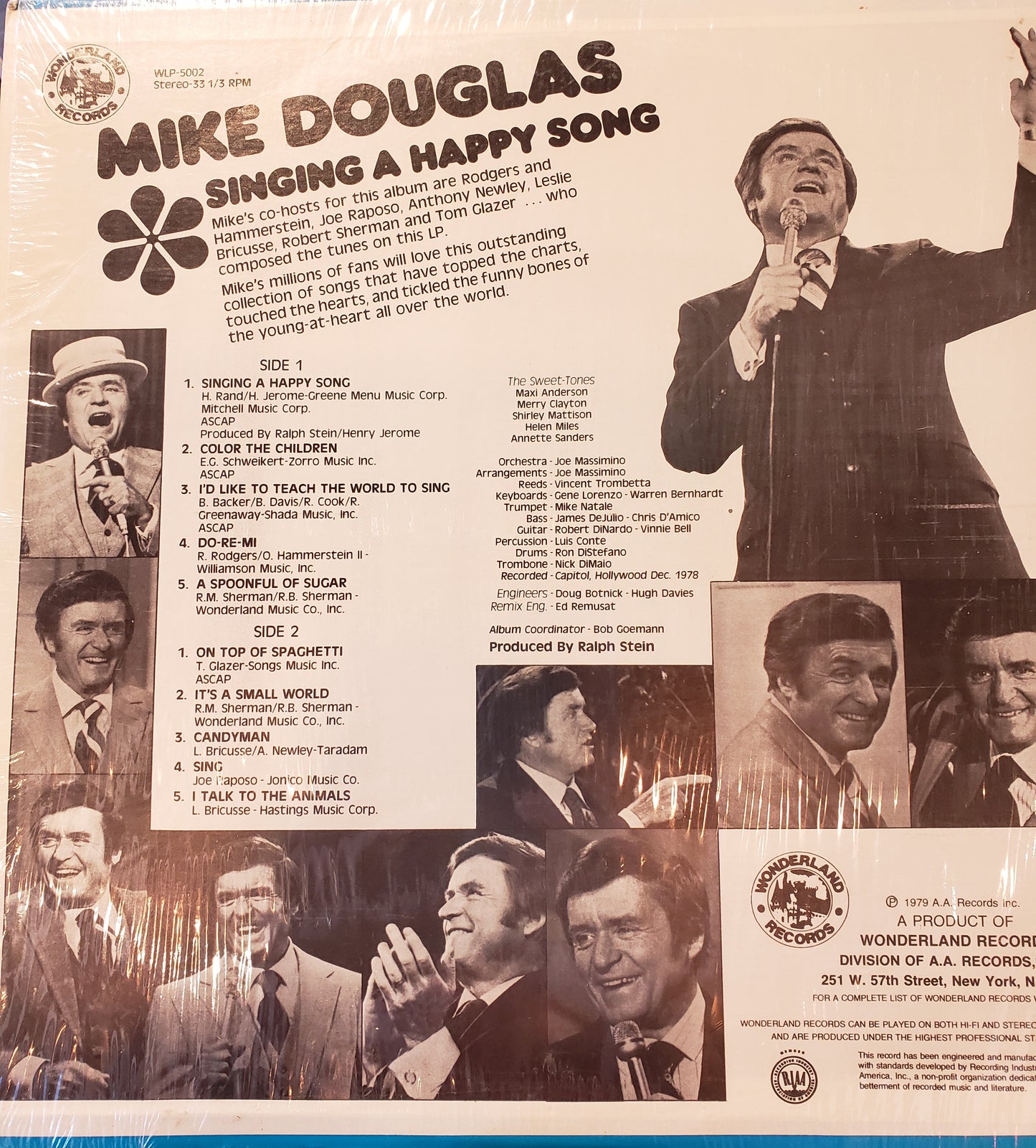 Mike Douglas Singing A Happy Song