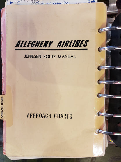 Vintage Jeppesen Airway Route Manual