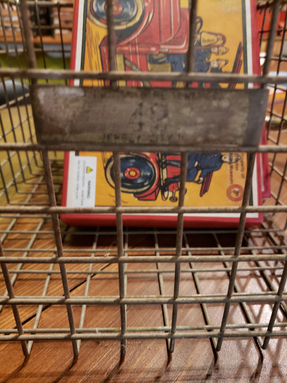 Metal Jail Crate for Inmate's Belongings #42