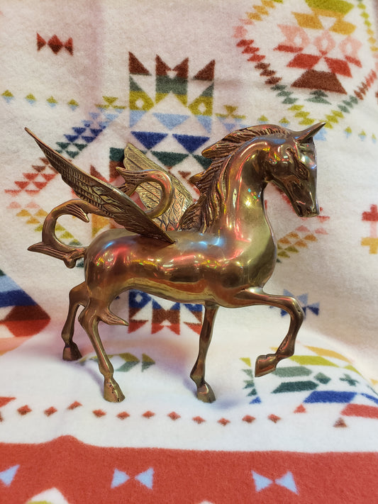 Solid Brass Pegasus