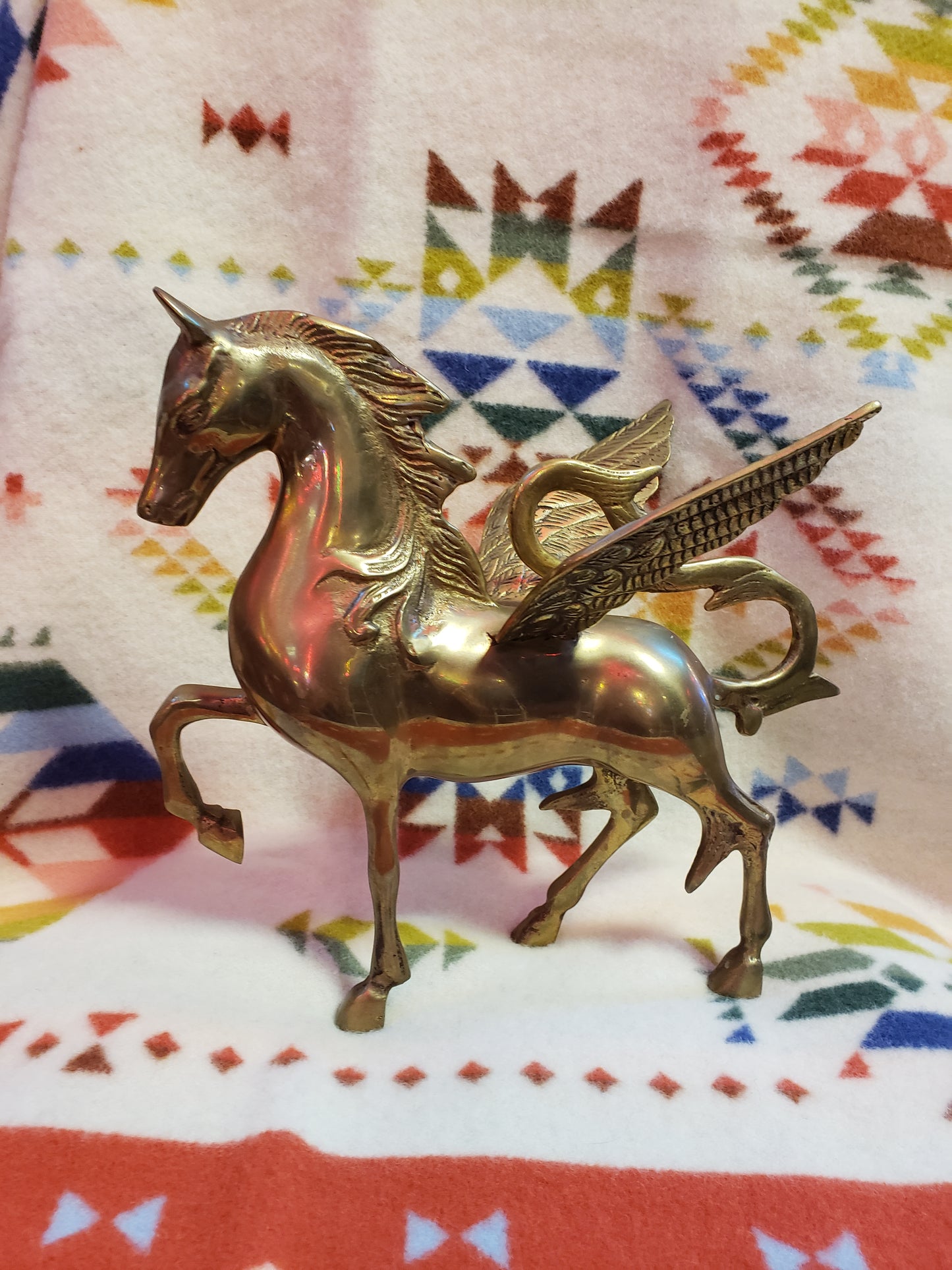 Solid Brass Pegasus