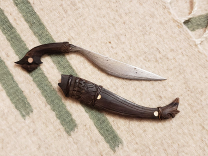 WWII Boro Knife with Wooden Scabbard Letter Opener