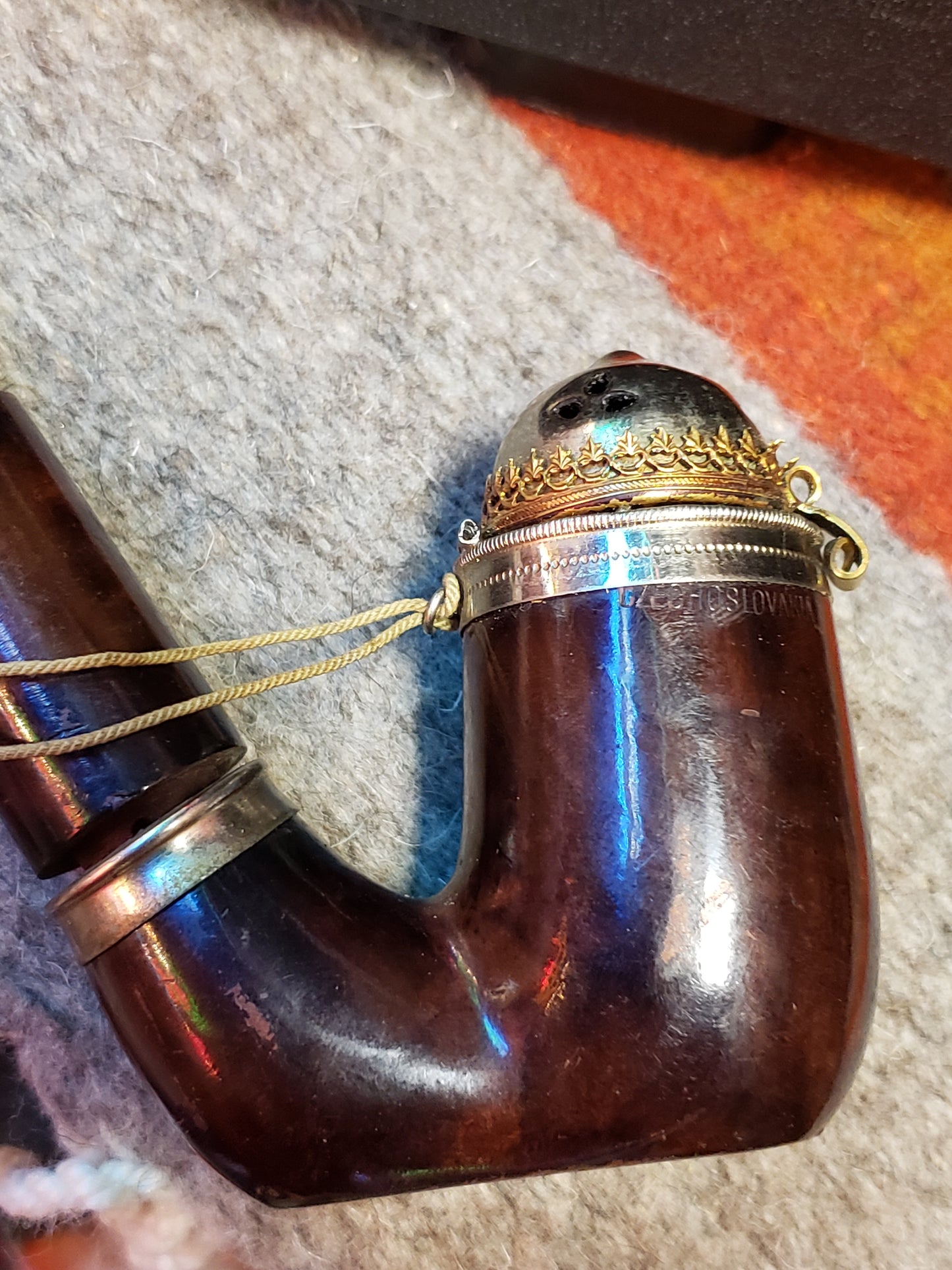 Wally Frank Ltd. Bohemian Style Briar Pipe