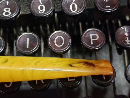 Meerschaum Block Pipe with Bakelite Stem