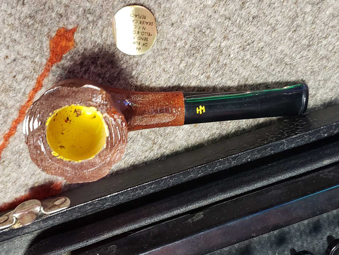 1940s Yello-Bole Handmade Briar Pipe