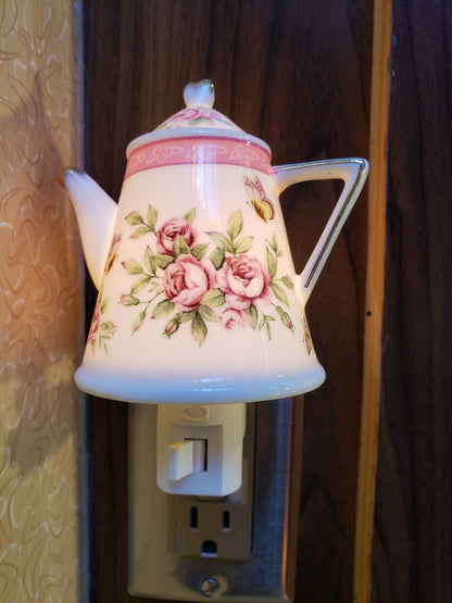 Porcelain Teapot Night Light