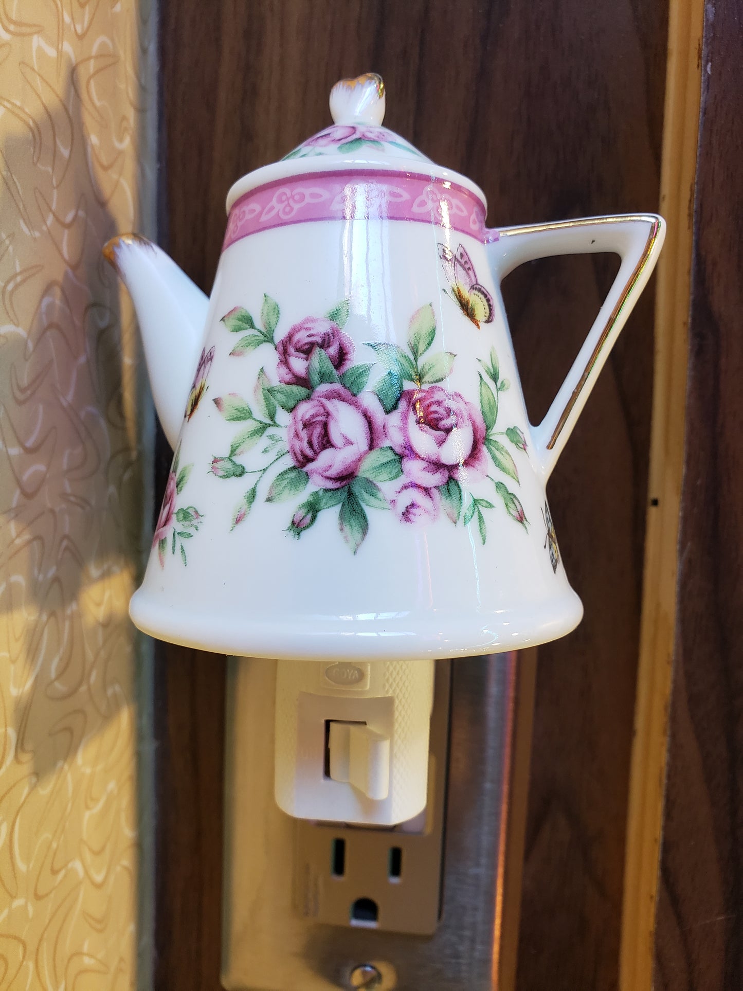 Porcelain Teapot Night Light