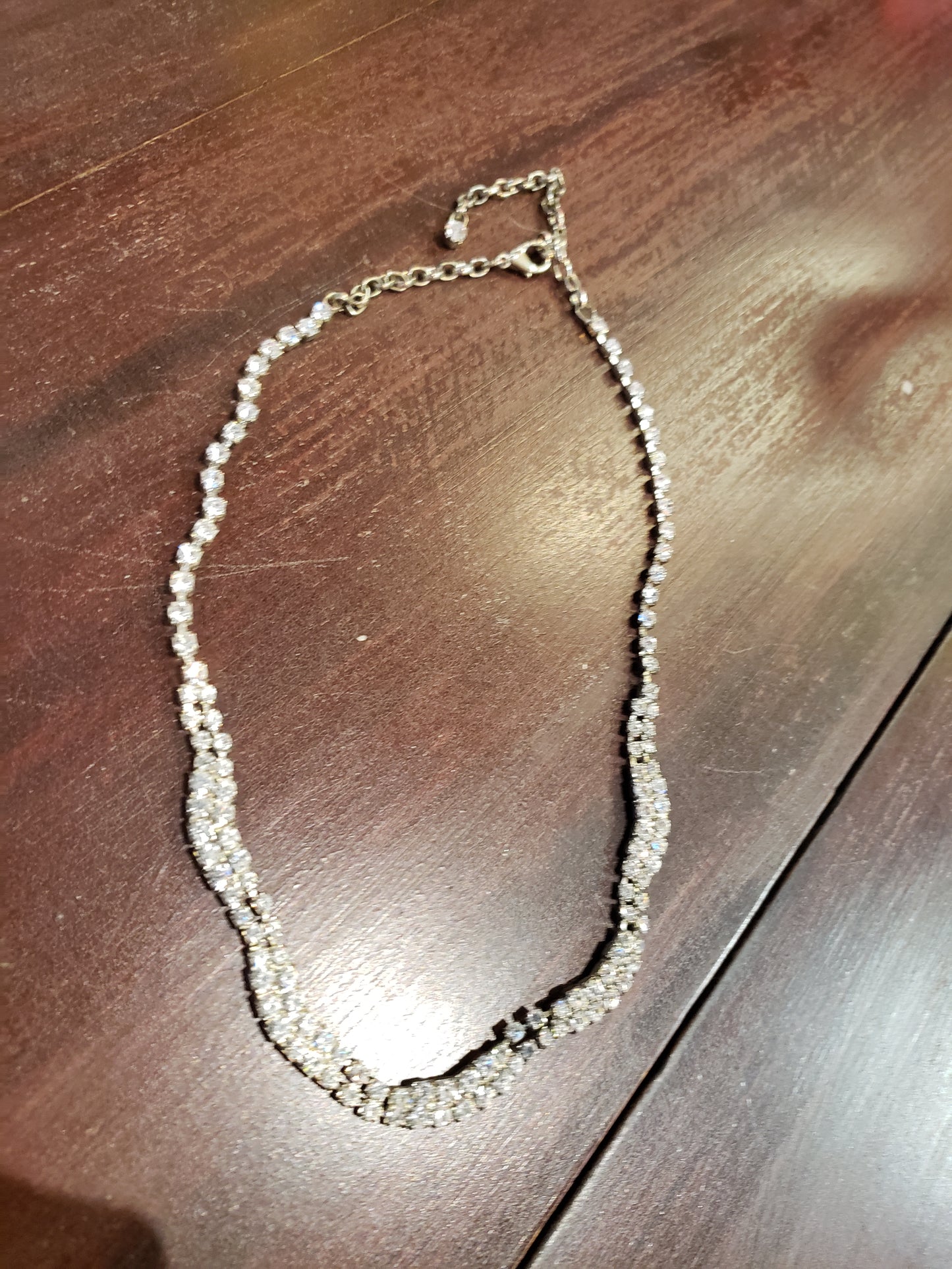 Vintage Rhinestone Necklace