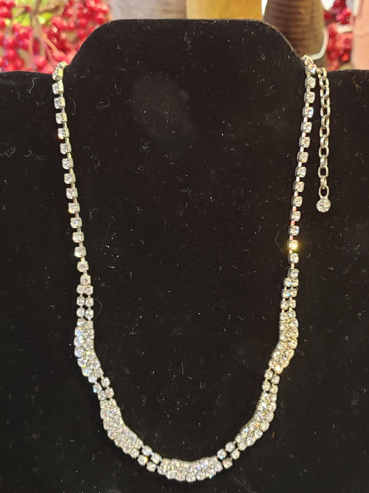 Vintage Rhinestone Necklace