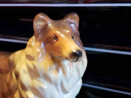 Porcelain Collie Figurine