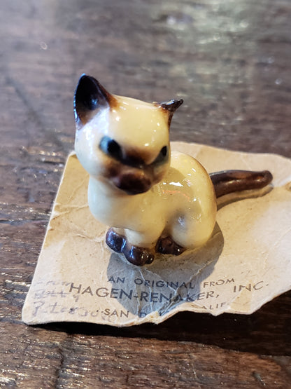 Hagen Renaker Siamese Cat figurine