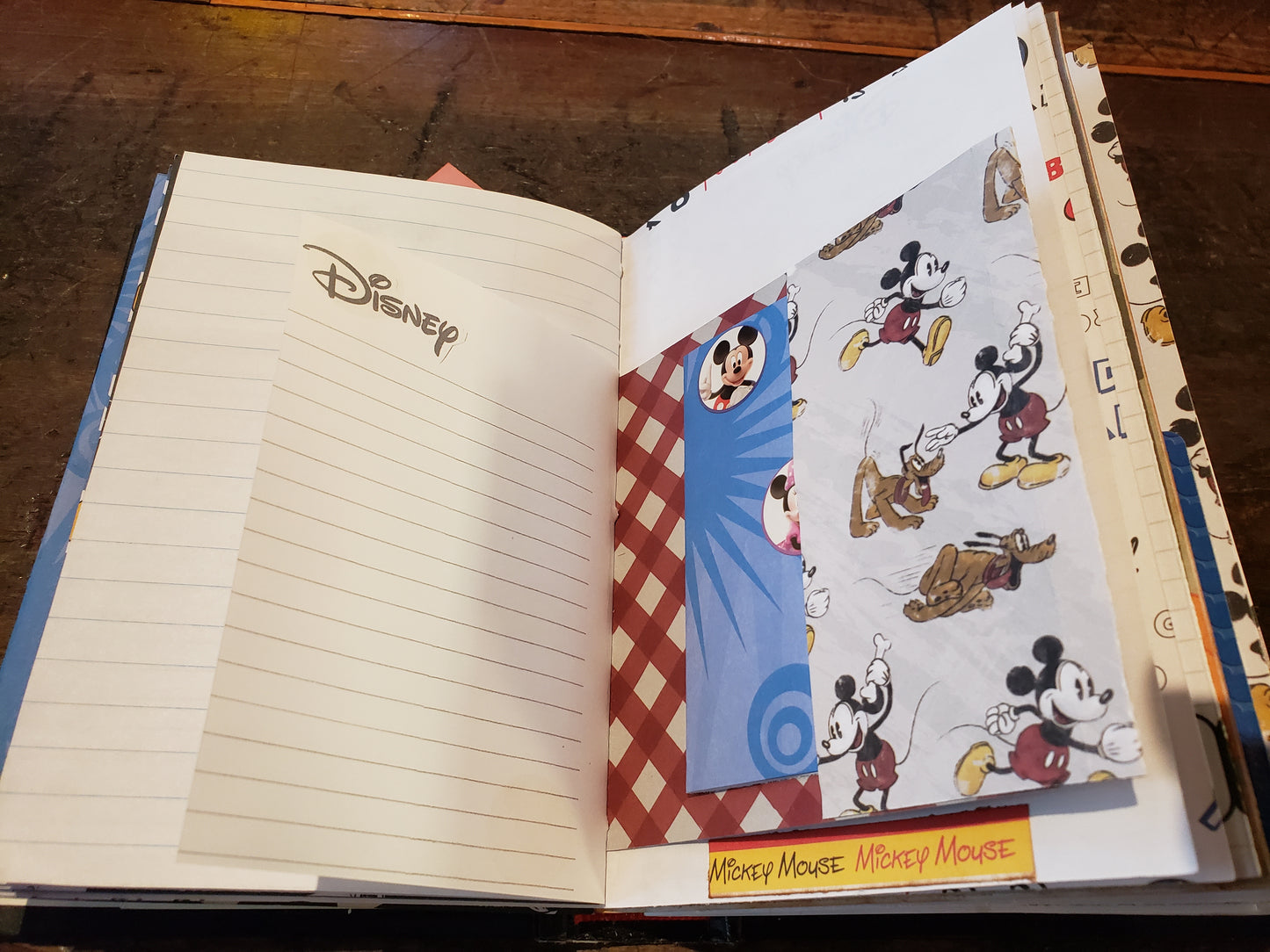 "Believe" handmade Disney trip journal