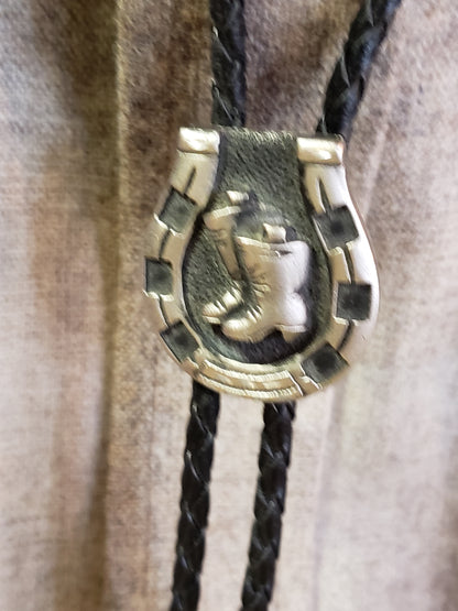 Horseshoe Bolo Tie