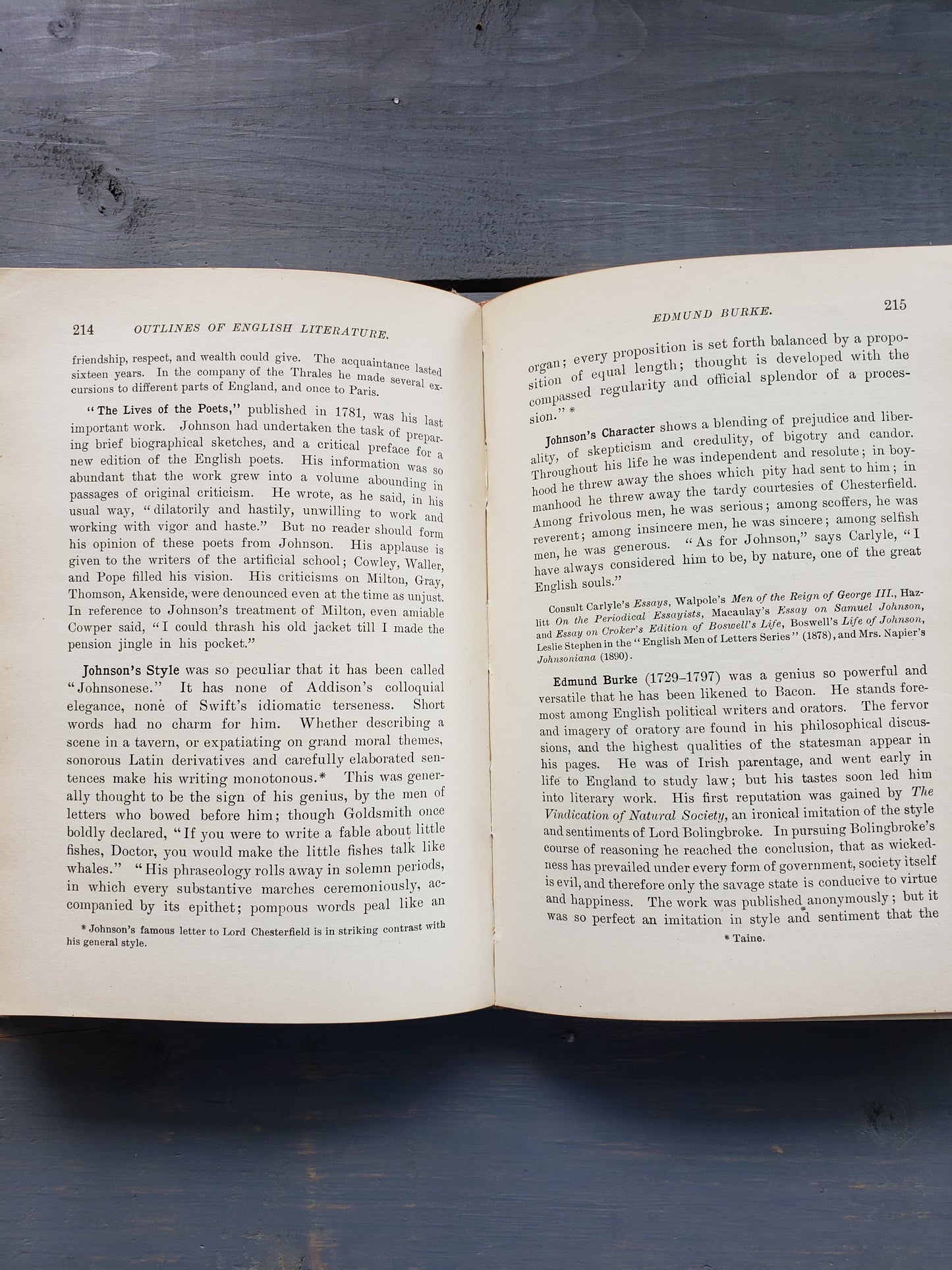 Outlines of Literature (English and American) (1897)