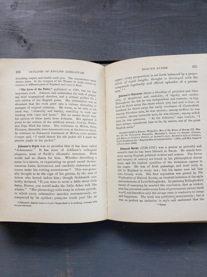 Outlines of Literature (English and American) (1897)