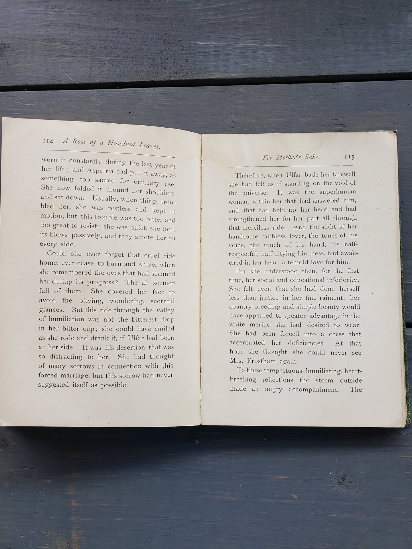 A Rose of a Hundred Leaves (1891)