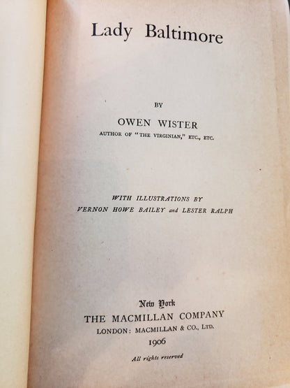 Lady Baltimore, by Owen Wister (1906)