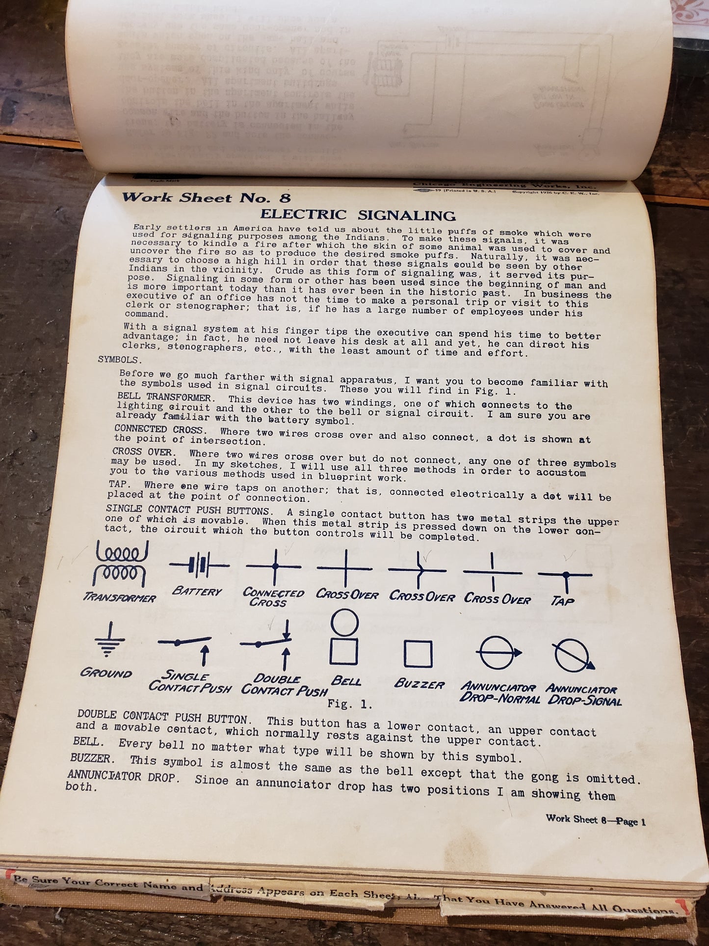 Electricians Notes  (1926) Vintage textbook