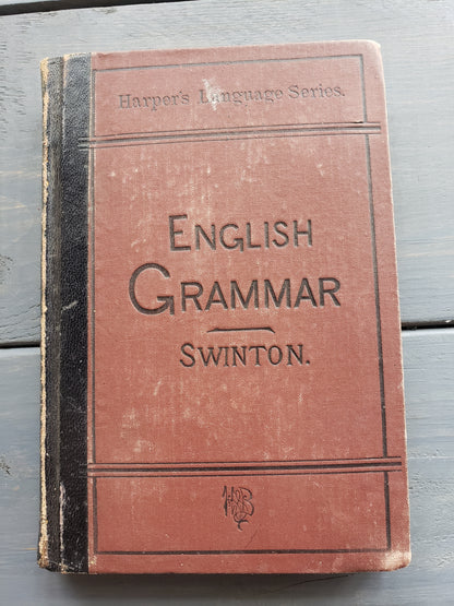 English Grammar, by William Swinton (1886)