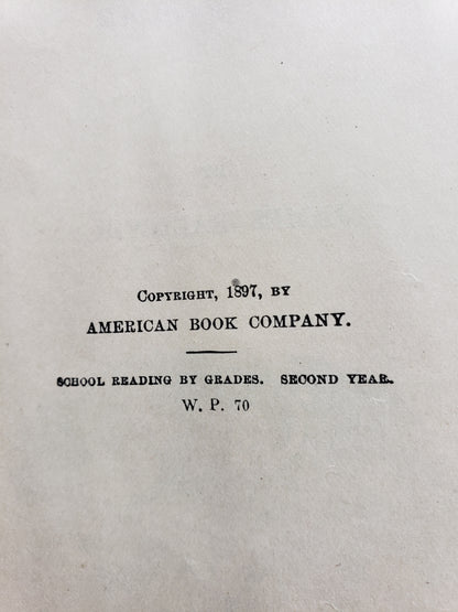 School Reading by Grades Second Year (1897)