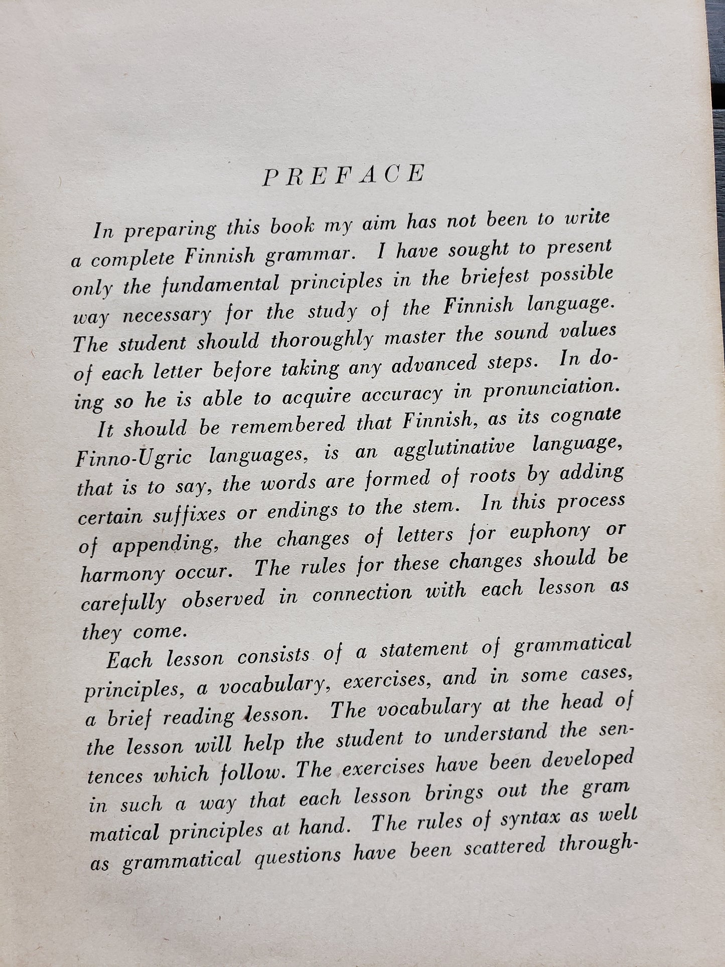 A Finnish Grammar, by Clemens Niemi (1938)