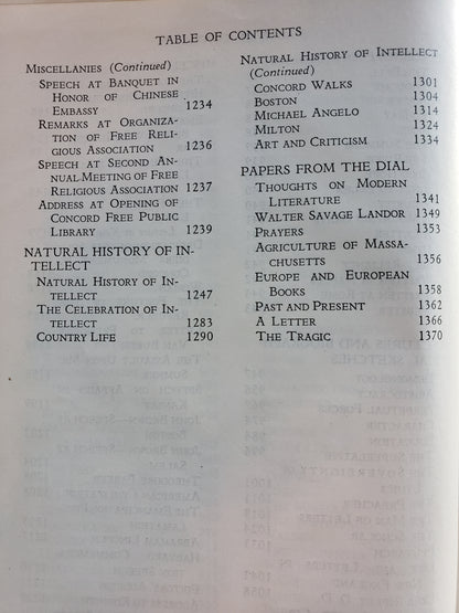 Ralph Waldo Emerson Complete Writings Vol 2 (1930)