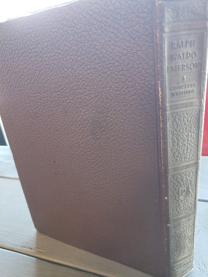 Ralph Waldo Emerson Complete Writings Vol 2 (1930)