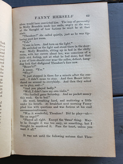 Fanny Herself, by Edna Ferber (1917)