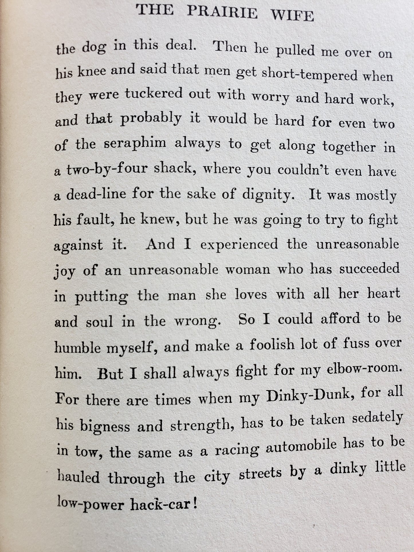 The Prairie Wife by Arthur Stringer (1915) First Edition