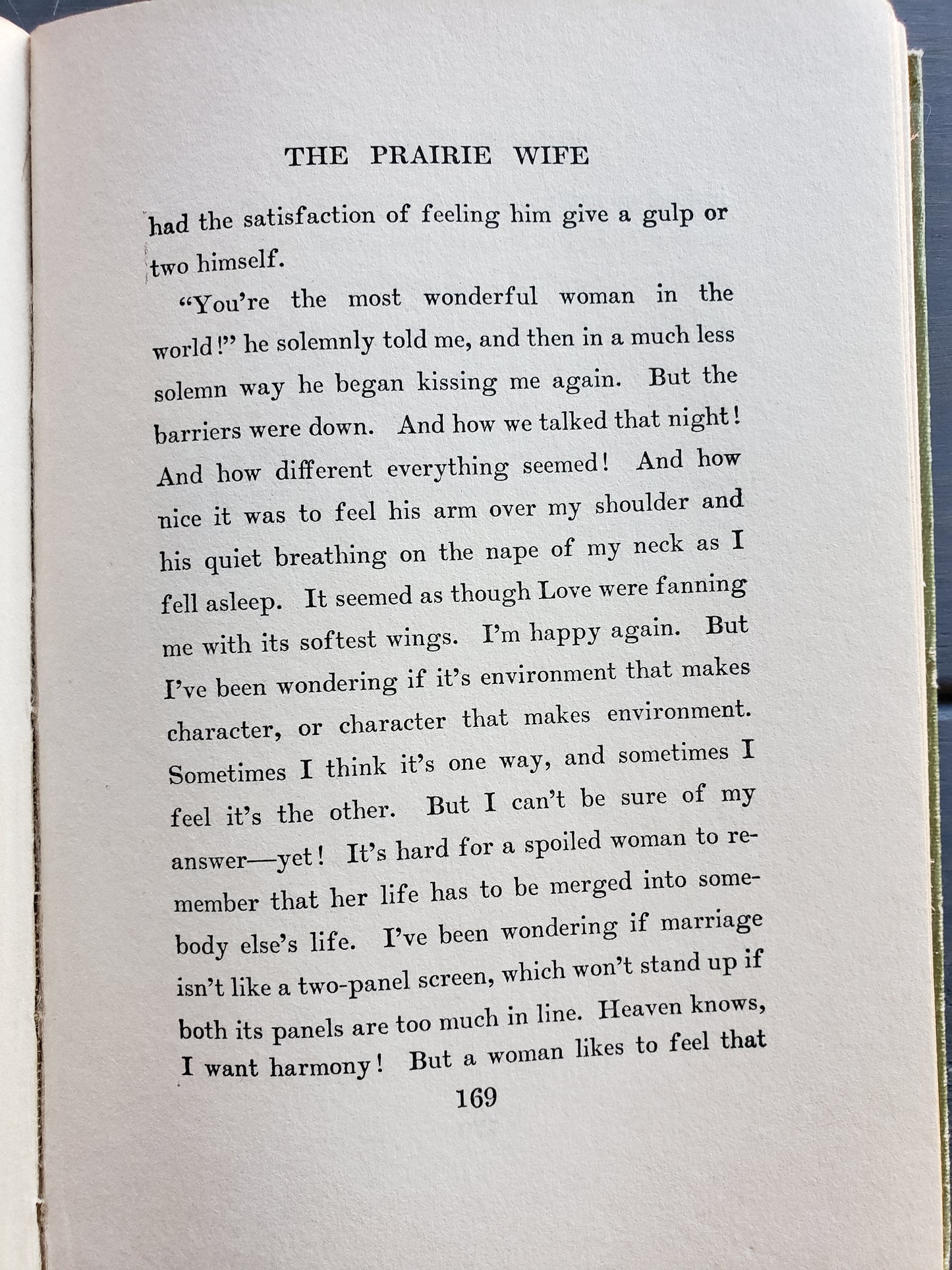 The Prairie Wife by Arthur Stringer (1915) First Edition