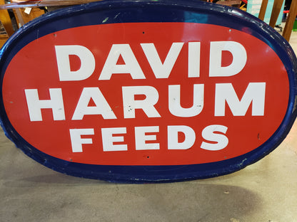 David Harum Feeds sign