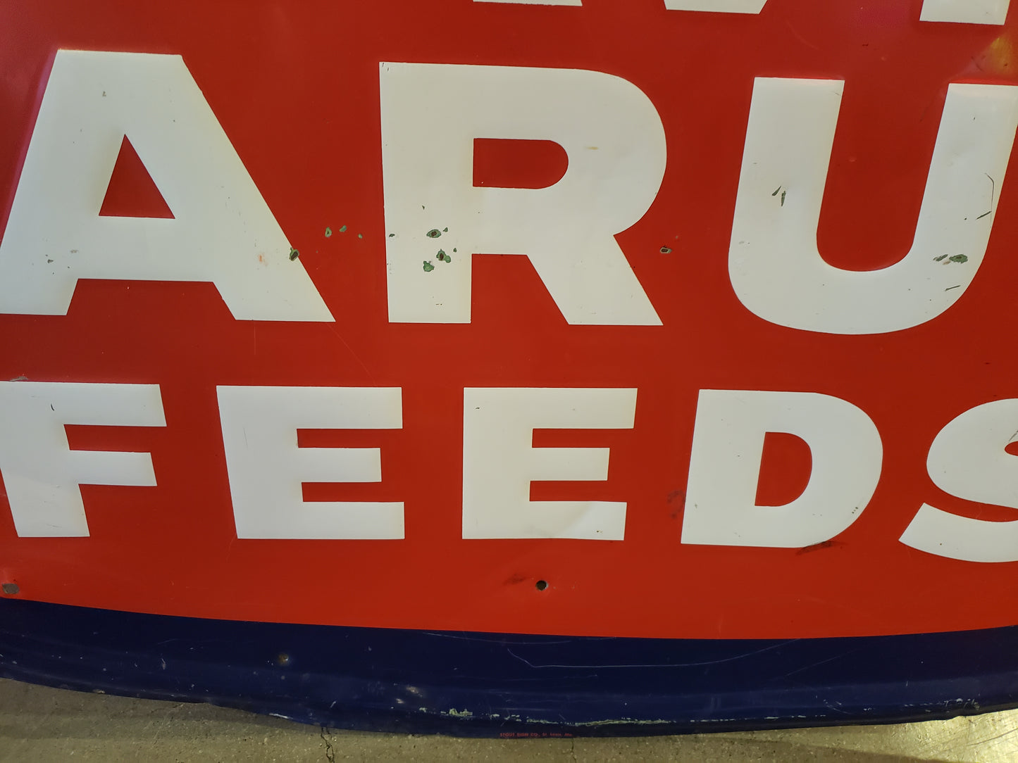 David Harum Feeds sign