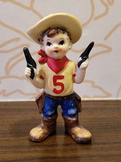 Lefton Birthday Boy Figurine Age 5